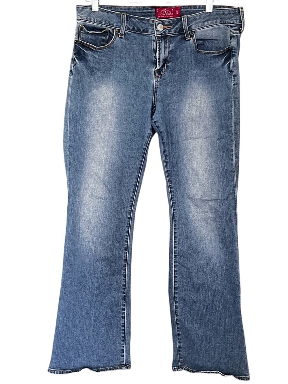 Lucky Brand Leyla Boot Stonewash Jean Size 12 /31